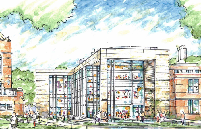 Rendering of new science complex