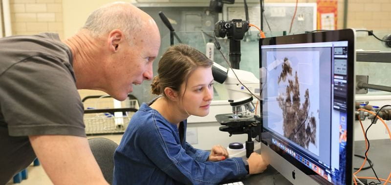 Dr. Jack Costello and Emma Ledderer